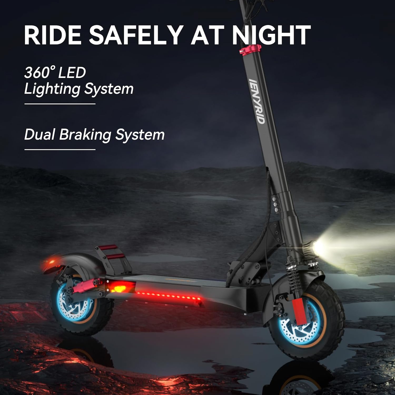 iENYRID M4 electric scooter 800w all terrain electric scooter with seat - Image 5